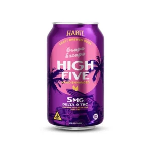 Habit High Five Grape Escape 5mg Beverage