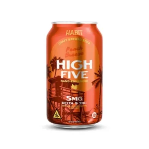 Habit High Five Peach Breeze 5mg Beverage