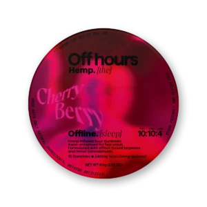 Off Hours - Offline - Cherry Berry | 10mg THC:10mg CBD:4mg CBN