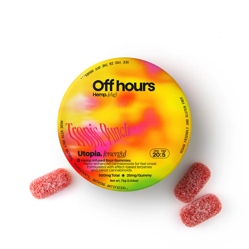 Off Hours - Utopia - Tropic Punch | 20mg CBG:5mg CBD