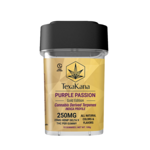 TexaKana - Purple Passion - Gold Edition - 25mg Gummies