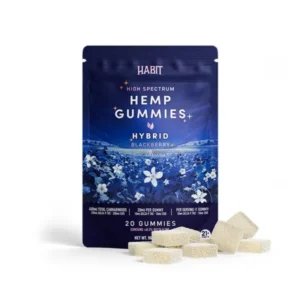Habit Hemp Blackberry Gummies 20 MG 20 count
